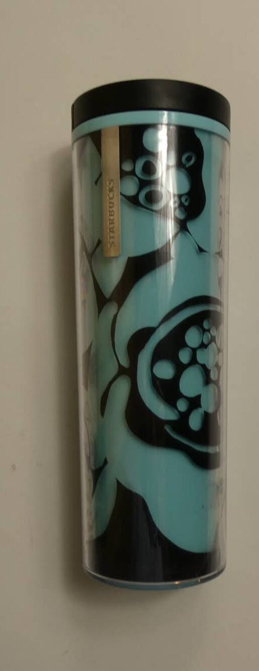 Starbucks 16oz Tumbler, green, slide top, new